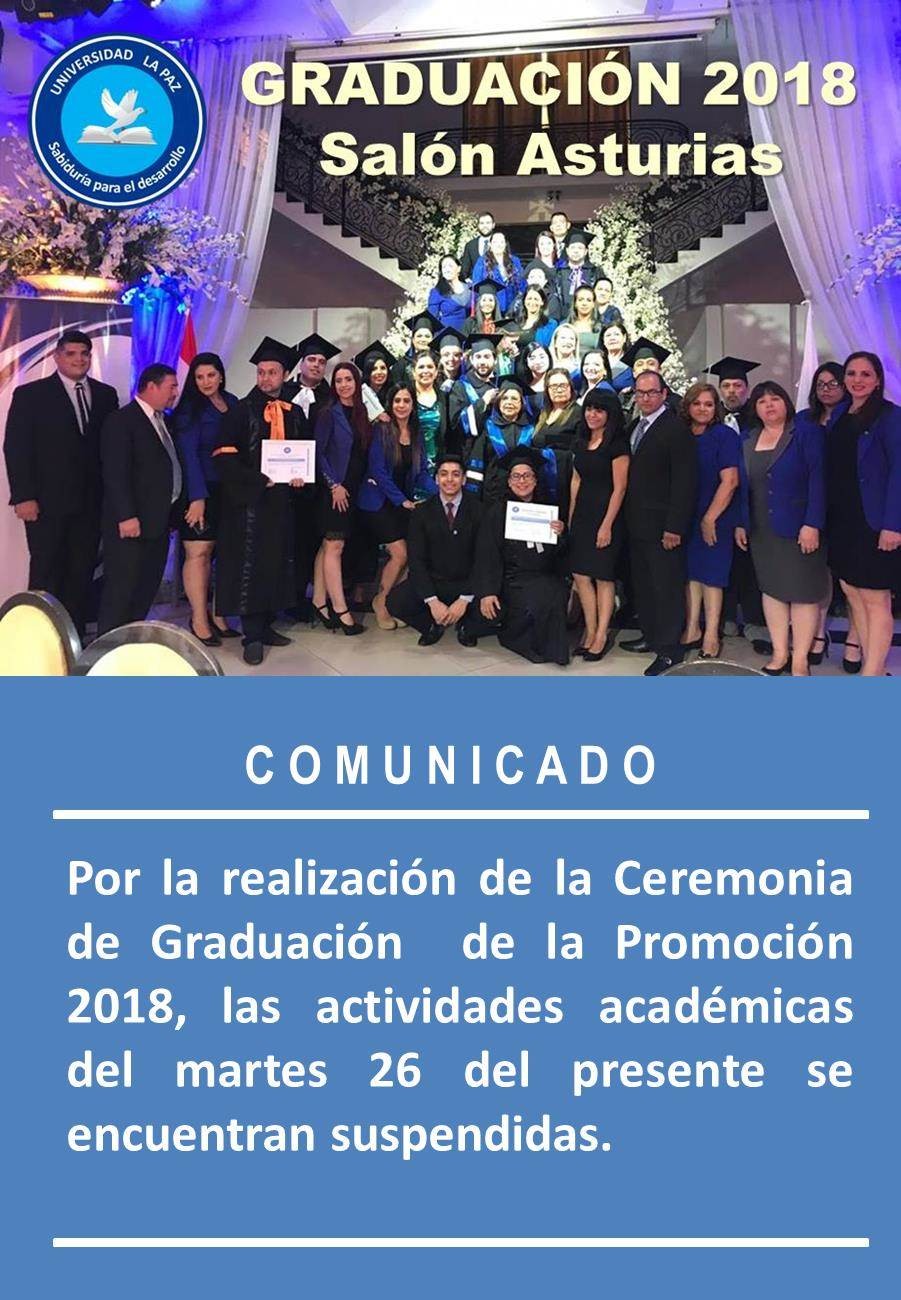 Graduación 2018