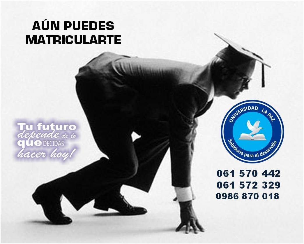 Aún Puedes Matricularte
